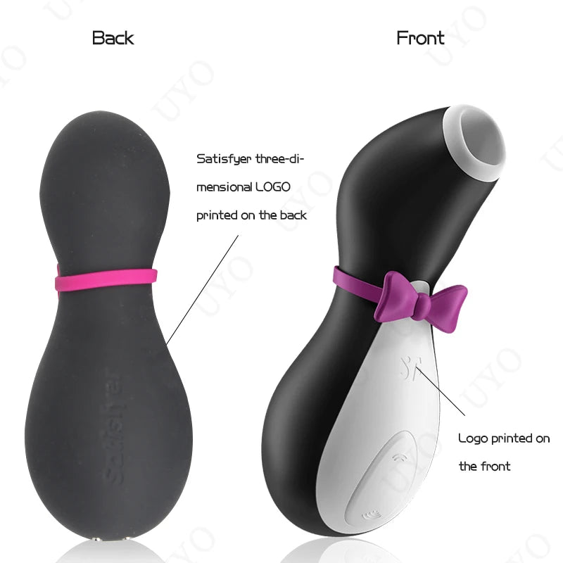 Desejo Intenso: Descubra o Prazer Silencioso com o Satisfyer Penguin, o Vibrador de Ondas de Pressão!