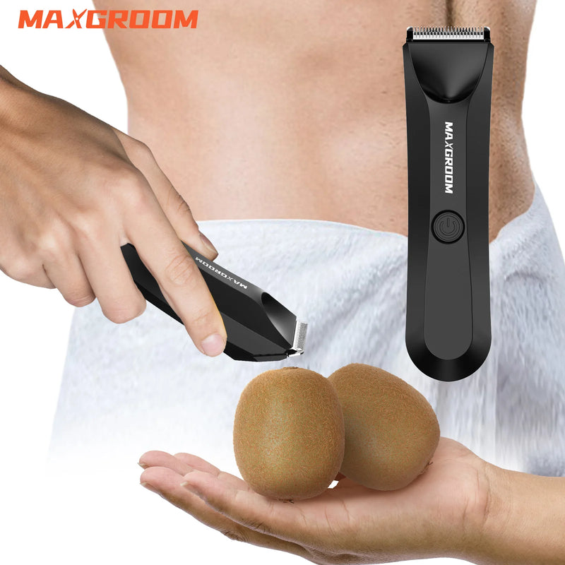 MAXGROOM Body Hair Trimmer: Precisão, Conforto e Estilo Para o Corpo e Partes Íntimas.