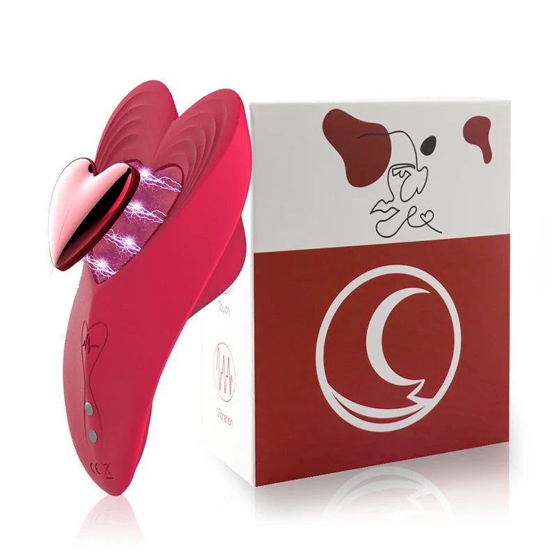 Magia Íntima: Vibrador Wearable para Mulheres - Controle Remoto, Design Magnético e Prazer Infinito! 🦋💋