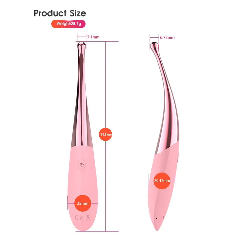 Vibrador 4-em-1 para Orgasmo em 8 Segundos: Descubra o Prazer Discreto e Intenso!